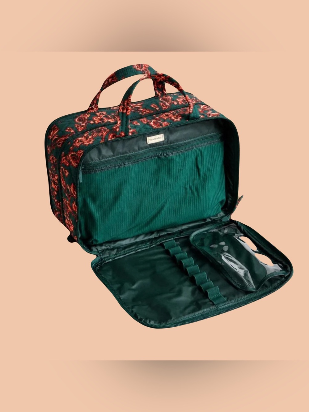 Vera Bradley Ultimate Travel Case in Victorian Vines NWT - Picture 2 of 7